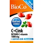 BioCo C+Cink Retard C-vitamin 1000mg + szerves cink 100db filmtabletta