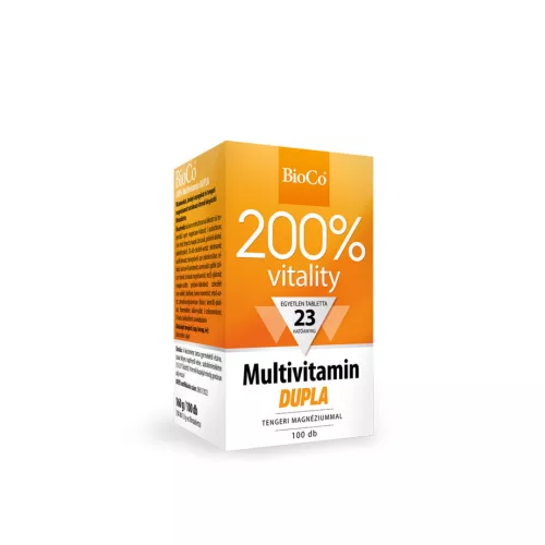 BioCo Multivitamin dupla 200% 100db filmtabletta tengeri magnéziummal