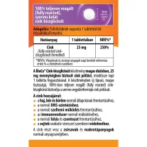 BioCo Cink-biszglicinát 25mg 60db tabletta