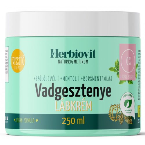Herbiovit Vadgesztenyés lábkrém 250ml