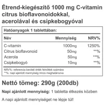 Vitaking C-1000 Bioflavonoid Acerola 200 tabletta