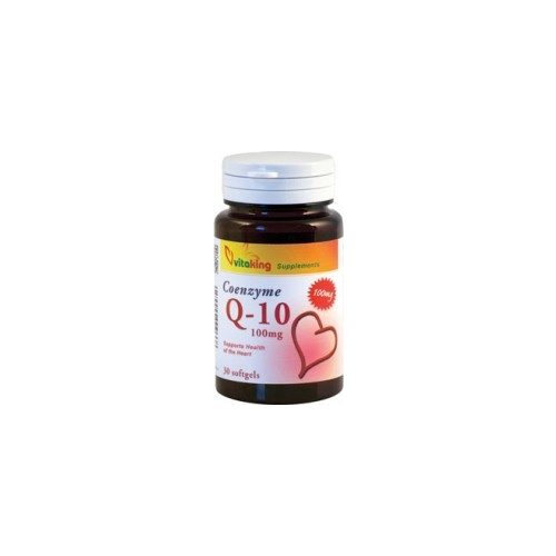 Vitaking Q-10 Coenzym 100mg (30) lágykapszula