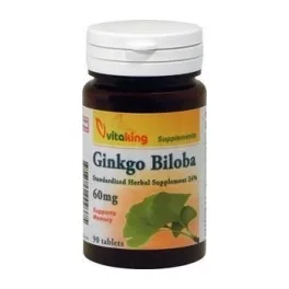 Vitaking Ginkgo Biloba 60mg (90) tabletta