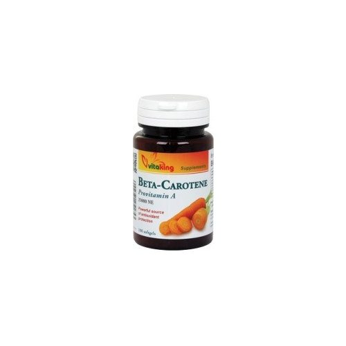 Vitaking Beta Carotine 15mg (100) lágykapszula