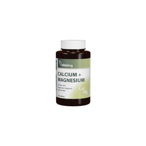 Vitaking Calcium+Magnesium 500mg/250mg (100) tabletta