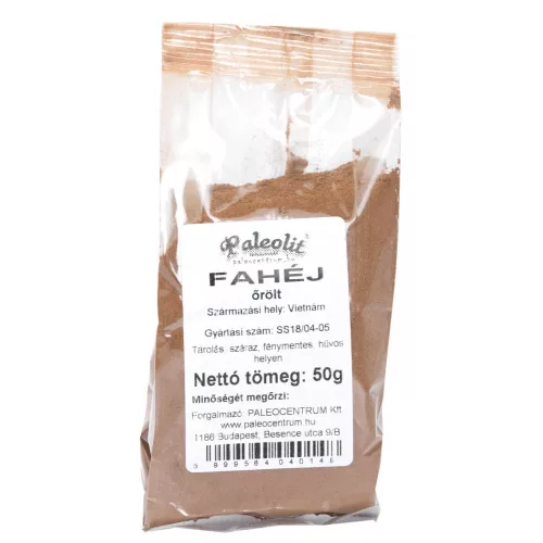 Paleolit Fahéj őrölt 50g Cinnamon powder Cassia