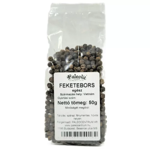 Paleolit Feketebors szemes 50g 550g/l Black Pepper cleaned