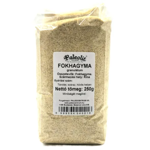 Paleolit Fokhagyma granulátum 250g Garlic granules 26-40 mesh