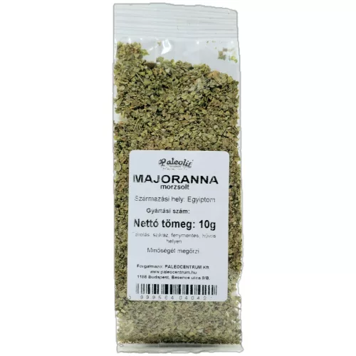 Paleolit Majoranna morzsolt 10g Marjoram without stems