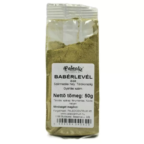 Paleolit Babérlevél őrölt 50g Bay leaves ground (laurel)