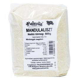 Paleolit Mandulaliszt zsírtalan 500g (préselvényből)