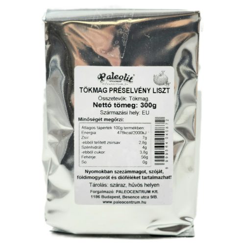 Paleolit Tökmag préselvény liszt BOPP 300g
