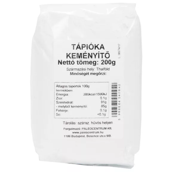 Paleolit Tápióka keményítő 200g Paleolit Tápióka keményítő 200g