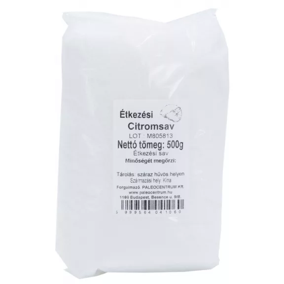 Paleolit Citromsav étkezési 500g Paleolit Citromsav étkezési 500g