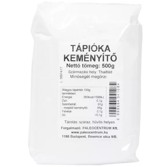 Paleolit Tápióka keményítő 500g Paleolit Tápióka keményítő 500g