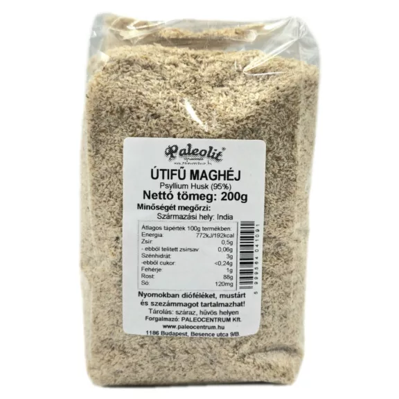 Paleolit Útifű maghéj (P Husk) 95% 200g Paleolit Útifű maghéj (P Husk) 95% 200g