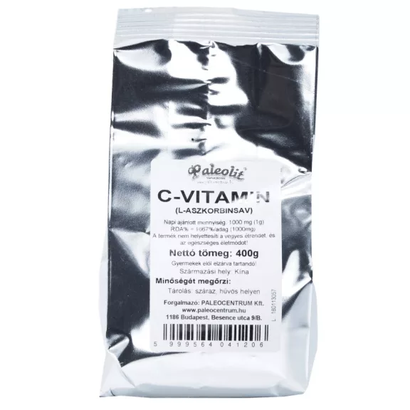 Paleolit Aszkorbinsav (C-vitamin) 400g Paleolit Aszkorbinsav (C-vitamin) 400g