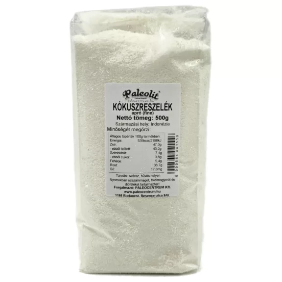 Paleolit Kókuszreszelék apró (fine) 500g Paleolit Kókuszreszelék apró (fine) 500g
