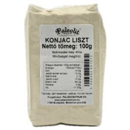   Paleolit Konjac liszt 100g 120-200 mesh glükomannán tartalom min 90%