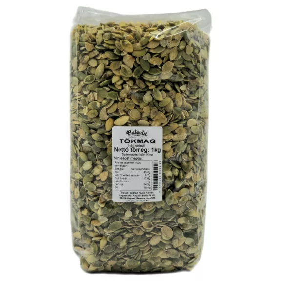 Paleolit Tökmag héj nélkül 1kg Paleolit Tökmag héj nélkül 1kg