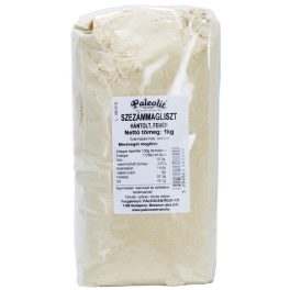 Paleolit Szezámmag préselvény liszt 1kg hántolt, fehér