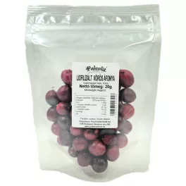   Paleolit Liofilizált vörös áfonya 20g szemek Cranberries freeze-dried