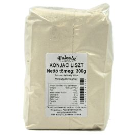   Paleolit Konjac liszt 300g 120-200 mesh glükomannán tartalom min 90%
