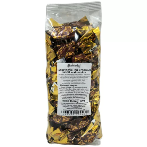 Paleolit Gesztenyés szaloncukor 500g ízesített krémmel töltve