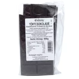 Paleolit Étcsokoládé eritrittel 500g lédig