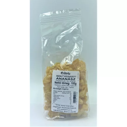 Paleolit Aszalt ananász kocka 100g