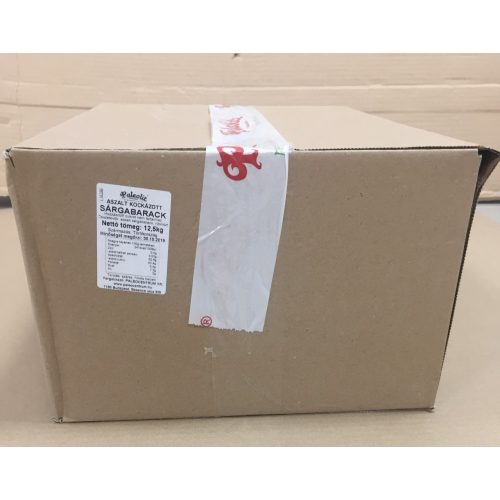 Paleolit Aszalt sárgabarack kocka 12,5kg cukor és kénmentes lédig