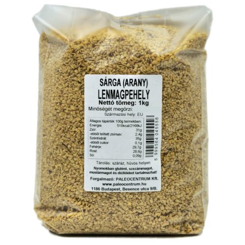 Paleolit Sárga (arany) lenmagpehely 1kg