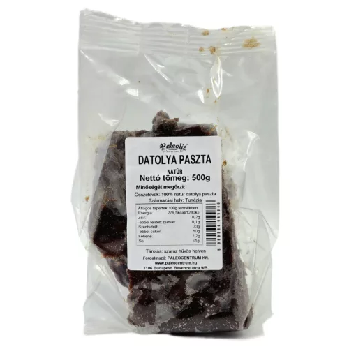 Paleolit Datolya paszta natúr 500g (100% datolya)