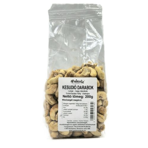 Paleolit Kesudió darabok (large) 200g másodosztályú termék