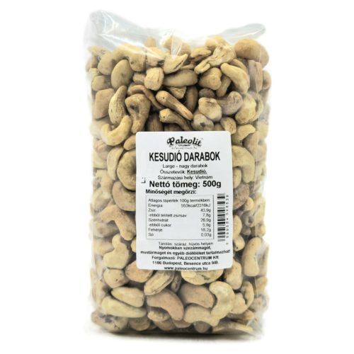 Paleolit Kesudió darabok (large) 500g másodosztályú termék