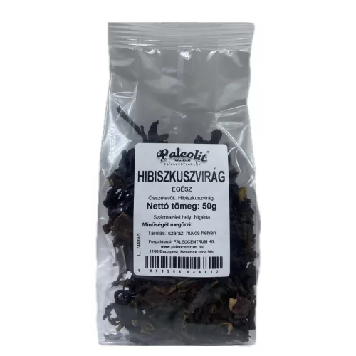 Paleolit Hibiszkuszvirág egész 50g Hibiscus whole