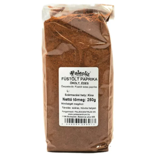 Paleolit Füstölt paprika őrölt édes 250g Smoked sweet paprika powder