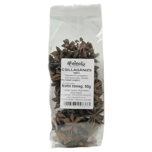 Paleolit Csillagánizs egész 50g Star Anise