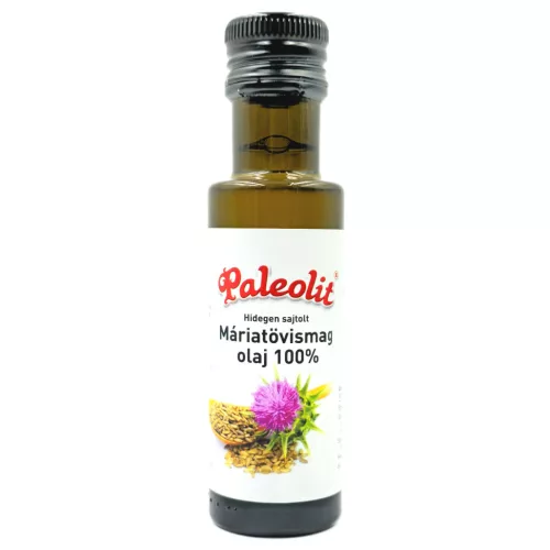 Paleolit Máriatövismag olaj 100% 100ml hidegen sajtolt (Silybum marianum)