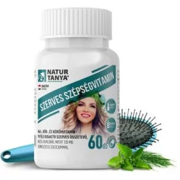   Natur Tanya® Szerves szépségvitamin 60db kapszula haj, bőr köröm vitamin