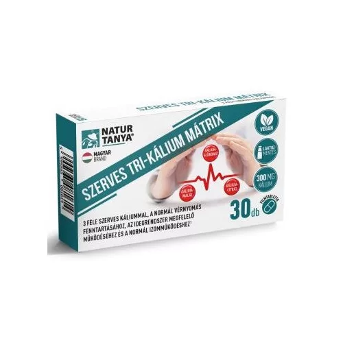 Natur Tanya® Szerves Tri-Kálium Mátrix 30db filmtabletta