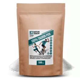   Natur Tanya® 100% Taurin por 500g szabad formájú taurin aminosav