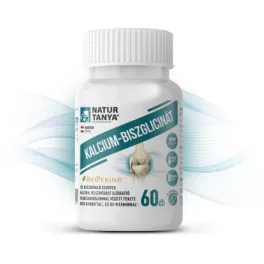   Natur Tanya® Kalcium-biszglicinát 60db filmtabletta BioPerine® és D3-vitamin