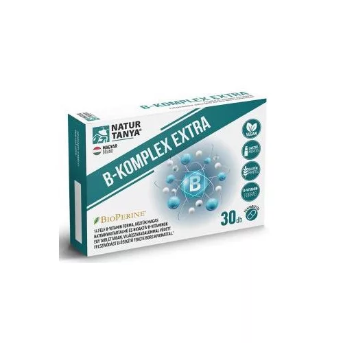Natur Tanya® B-Komplex Extra 30db filmtabletta