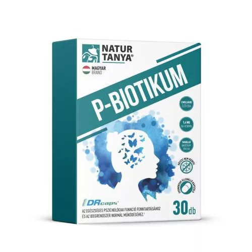 Natur Tanya® P-BIOTIKUM – Cerebiome® B6-vitaminnal, 30db kapszula