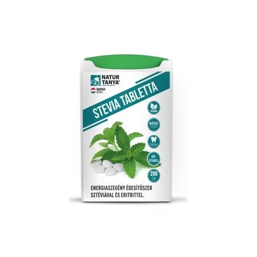 Natur Tanya® Stevia tabletta 200db