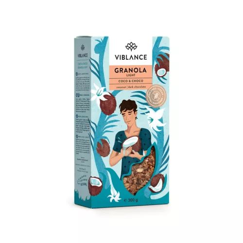 Viblance Choco Coco Granola Light 300g