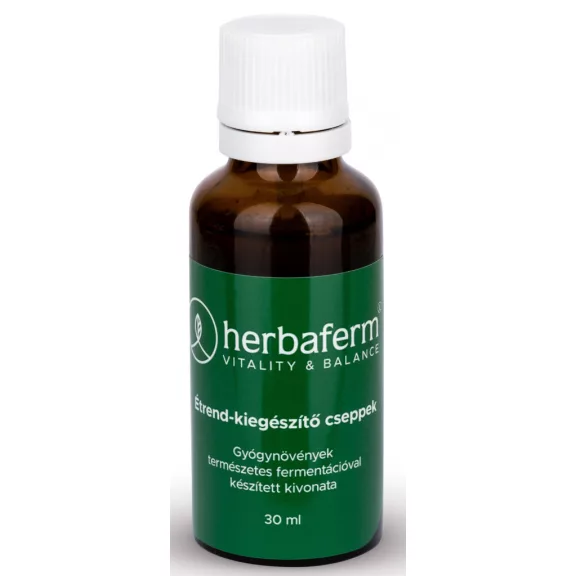 Herbaferm Étrend-kiegészítő cseppek 30ml Herbaferm Étrend-kiegészítő cseppek 30ml