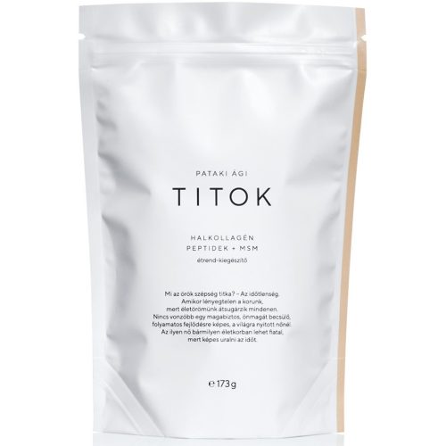 TITOK Halkollagén peptidek + MSM