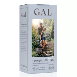   GAL K-komplex+D3 Forte ÚJ 1000mcg K-komplex + 4000NE D3 x 60 adag